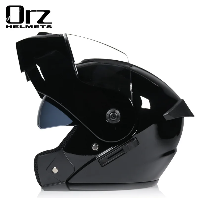 Orz901 Double Lens Full Face R - Dual Visor Motorcycle Racing Helmet review and price