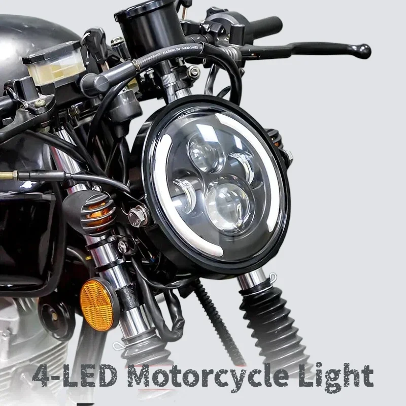 50W 7Inch 17.78cm LED Angel Ey - Universal Motorcycle Led Headlight Projector review and price