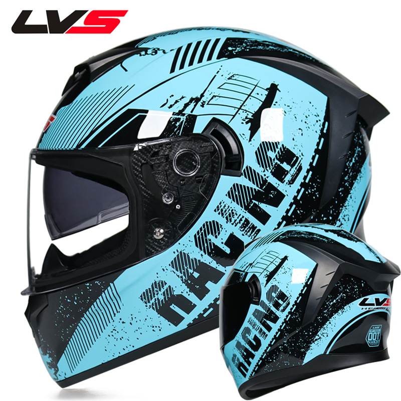 LVS Motorcycle Helmet Full Fac - Full Face Motorcycle Helmet With Bluetooth review and price